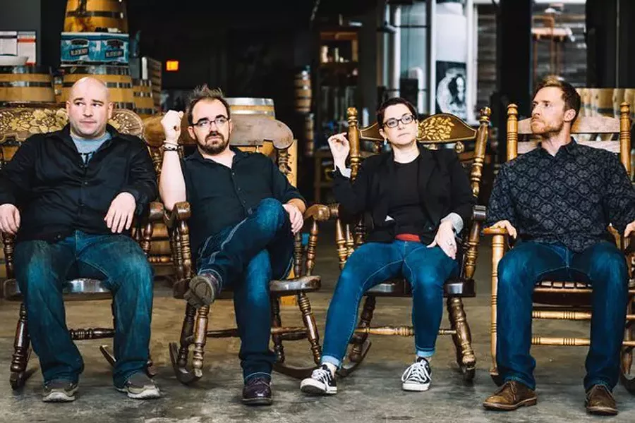 Violet Mary — led by Mike and Mel Muscarella (center left and right) - PHOTO PROVIDED