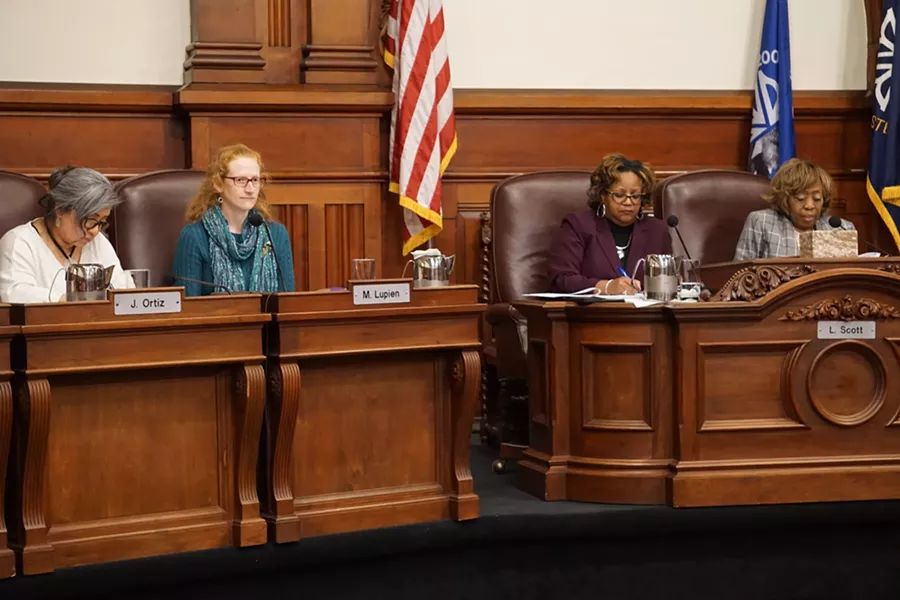 City Council members vote on appointments to the new Police Accountability Board. - PHOTO BY GINO FANELLI