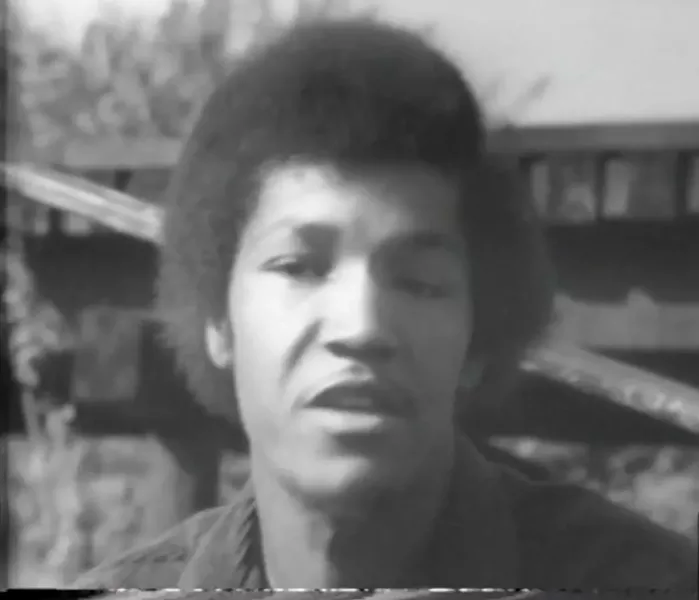 A still from "Police Brutality" (1972) by Robert Stauber and Steve Hardy/Portable Channel. - COURTESY OF VISUAL STUDIES WORKSHOP