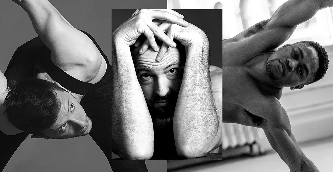 Left to right: Ashley Jones, Darren Stevenson, and Hassiem Muhammad of PUSH Physical Theatre. - PHOTO PROVIDED BY PUSH PHYSICAL THEATRE