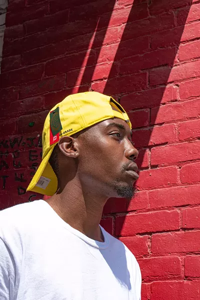 Tyshawn Pettway openly addresses his diagnosis of schizophrenia through his music as Skitzo LuvHartd. - PHOTO BY JACOB WALSH
