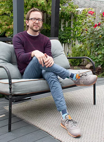 Graphic novelist Dave Chisholm. - PHOTO BY JACOB WALSH
