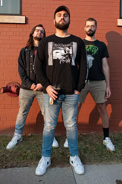 Undeath released their first full-length album, Lesions of a Different Kind, on Los Angeles-based Prosthetic Records on Oct. 23. - PHOTO BY JACOB WALSH