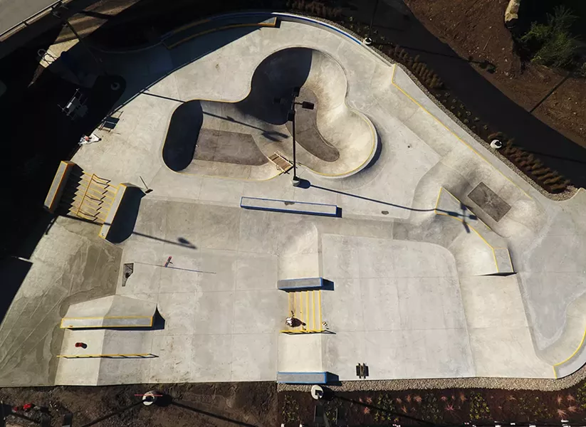 Rochester was the last of the 125 largest cities in the nation to build a public skatepark. - PHOTO BY MAX SCHULTE