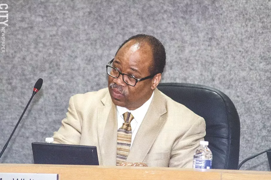 School board President Van White. - PHOTO BY MARK CHAMBERLIN