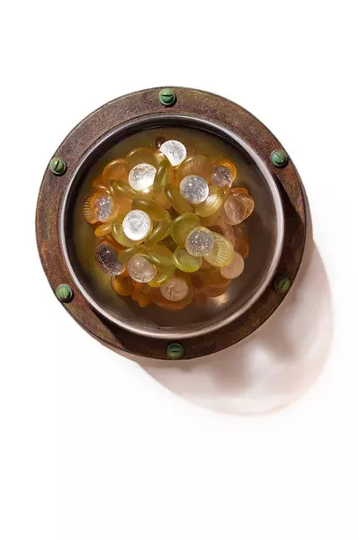 "Efflorescence Mirabile" is part of "Menagerie," new works by Robin Cass now on view at AXOM Gallery. - PHOTO PROVIDED