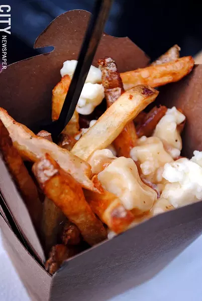 Classic poutine from Le Petite Poutine food truck. - FILE PHOTO