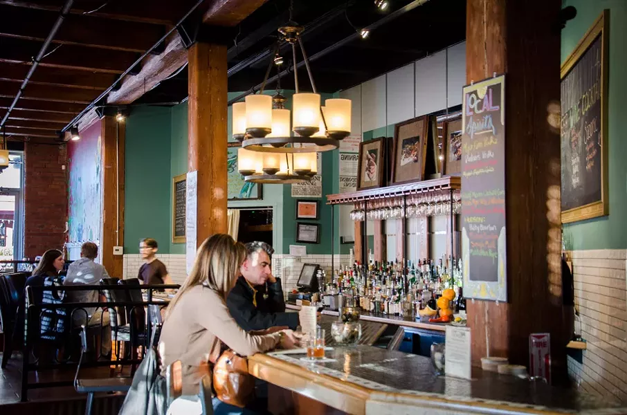 Interior shots of Lento in Village Gate Square. - PHOTO BY MARK CHAMBERLIN