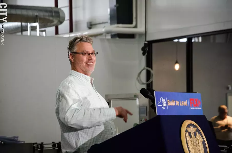 Three Heads Brewing co-owner Dan Nothnagle says that Rochester has a healthy market for craft beer. - PHOTO BY MARK CHAMBERLIN
