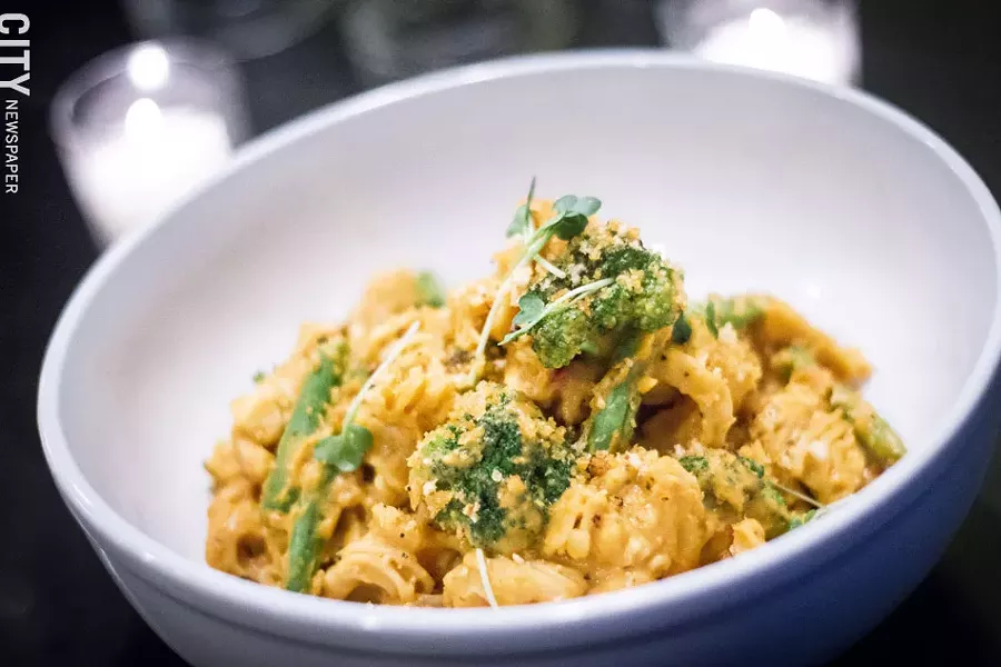 The Owl House makes its cheese sauce from Kabocha squash. - PHOTO BY KEVIN FULLER