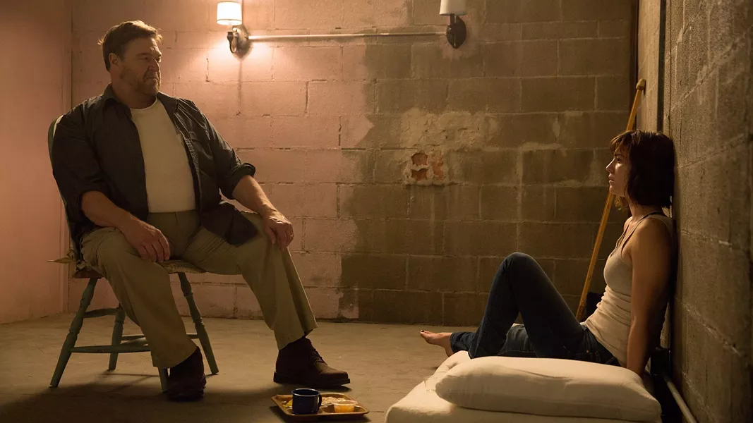 John Goodman and Mary Elizabeth Winstead in "10 Cloverfield Lane." - PHOTO COURTESY PARAMOUNT PICTURES