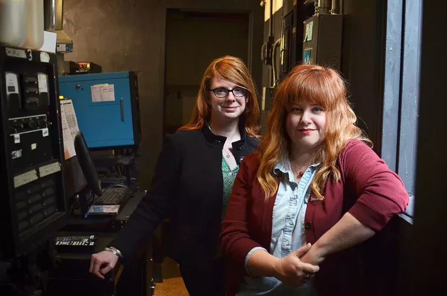 Linda Moroney (left) and Bri Merkel (right) are the organizers of the 2017 One Take Film Festival. - PHOTO BY MATT DETURCK