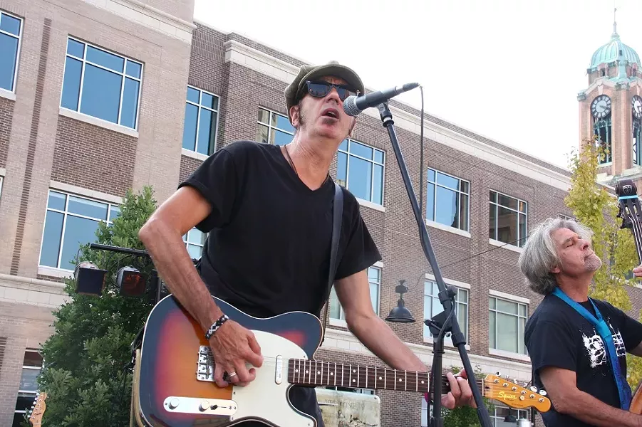 The Brian Lindsay Band played Saturday on the Fringe at Parcel 5. - PHOTO BY FRANK DE BLASE