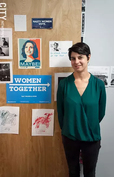 Democratic Party chair Jamie Romeo: "When you run for office, it can suck up a lot of your life." - PHOTO BY RYAN WILLIAMSON
