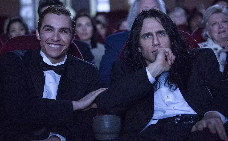 Dave and James Franco in "The Disaster Artist." - PHOTO COURTESY A24