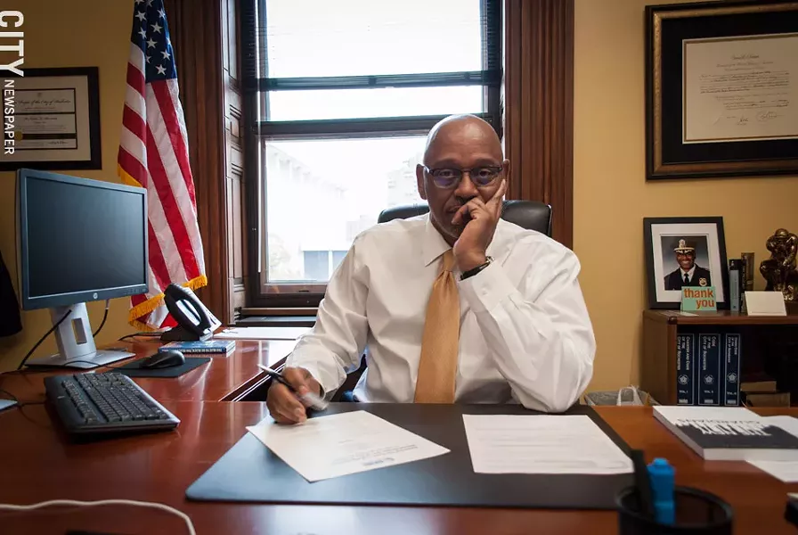 Cedric Alexander: "There is a lot of room for growth and trust in this community." - PHOTO BY RYAN WILLIAMSON