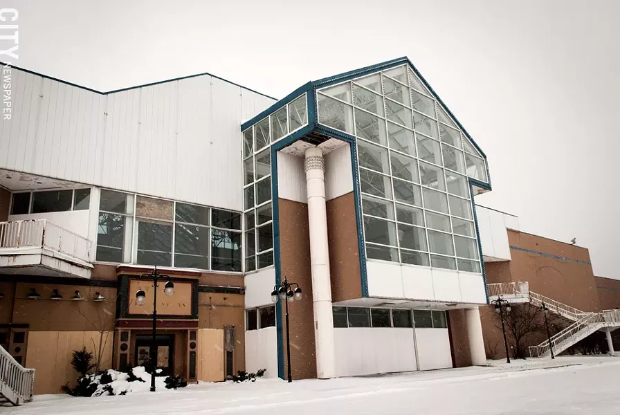 Medley Centre closed to the public in 2009. - PHOTO BY RYAN WILLIAMSON