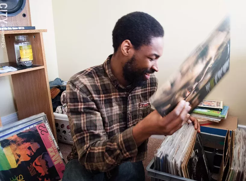 Gary Lamaar at home. - PHOTO BY RENÉE HEININGER
