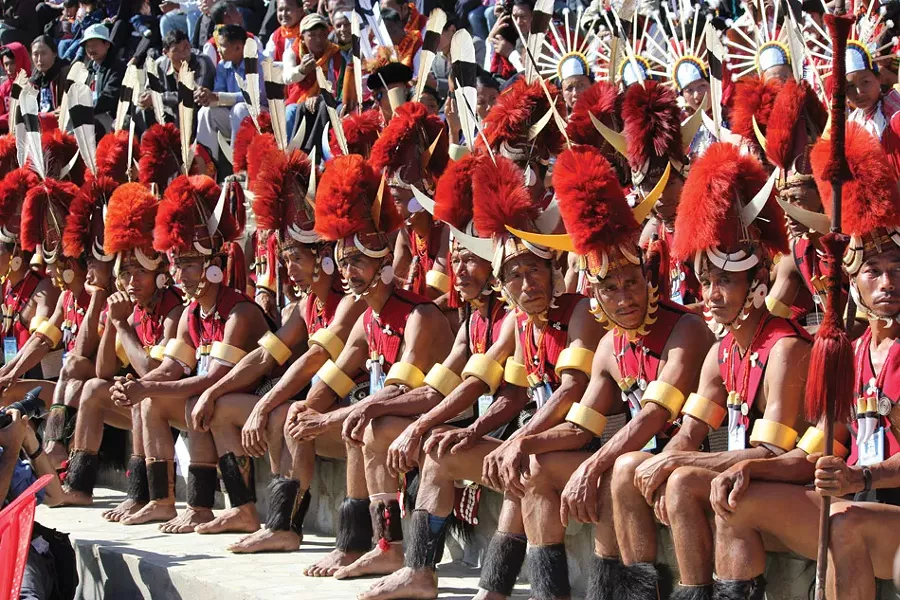 Performers at Hornbill Festival in Kisema, Nagaland - PROVIDED PHOTO