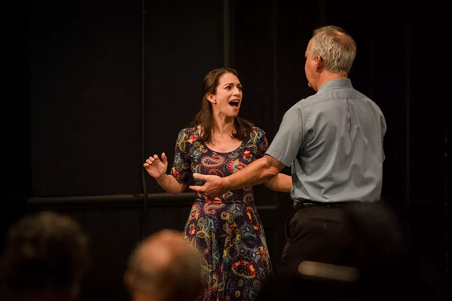 "Home is a Four Letter Word" was performed at MuCCC on Tuesday night. - PHOTO BY JOSH SAUNDERS