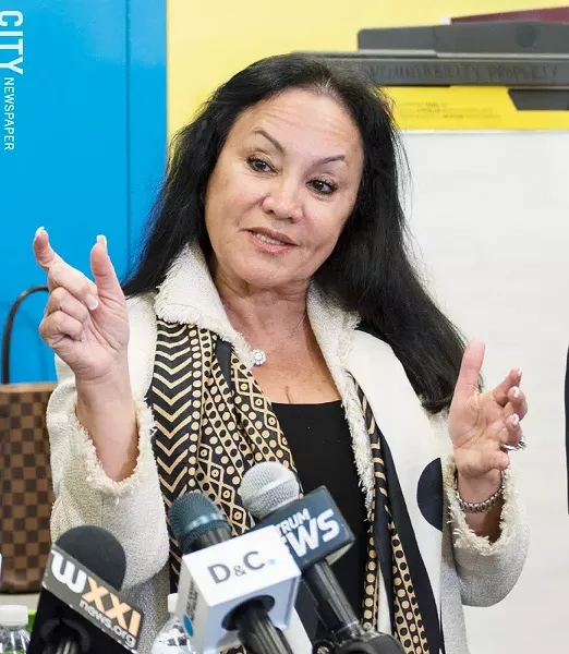 At a press conference last week, Chancellor Betty Rosa said the Rochester school district’s operations and low student achievement are “unacceptable.” - PHOTO BY JACOB WALSH