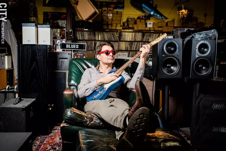 Jon Lewis: finding a rewarding creative outlet working with children. - PHOTO BY JOSH SAUNDERS