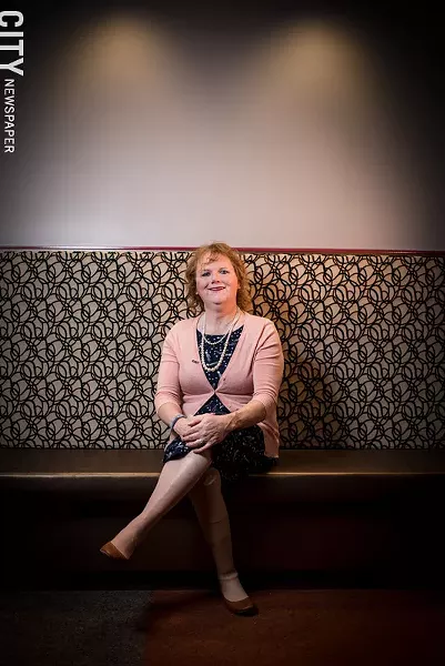 Penny Sterling: Performing about the transgender experience has become her ministry. - PHOTO BY JOSH SAUNDERS