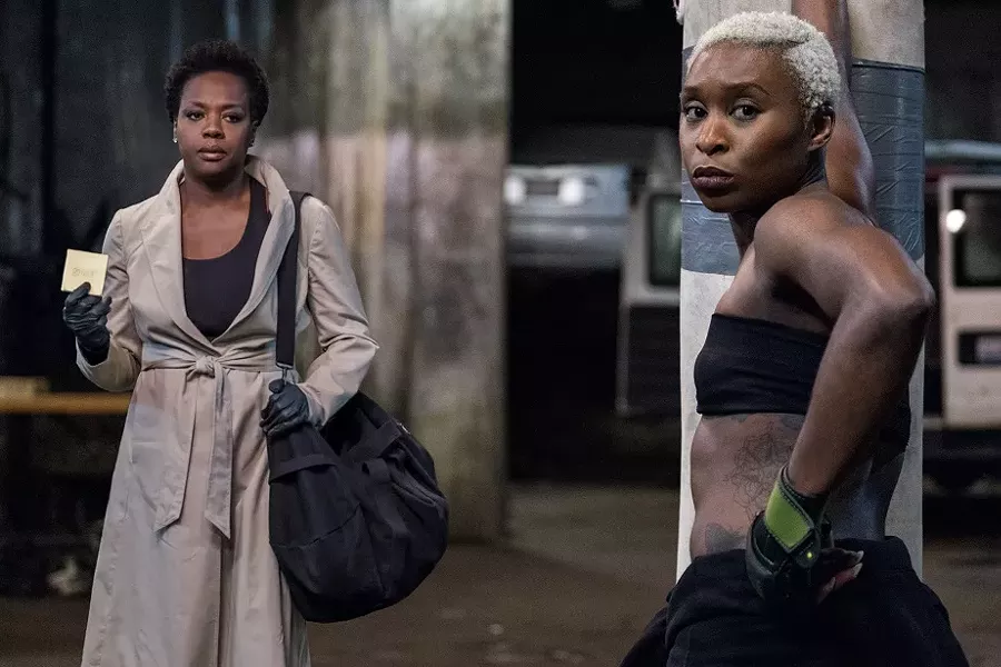 Cynthia Erivo with Viola Davis in "Widows." - PHOTO COURTESY 20TH CENTURY FOX