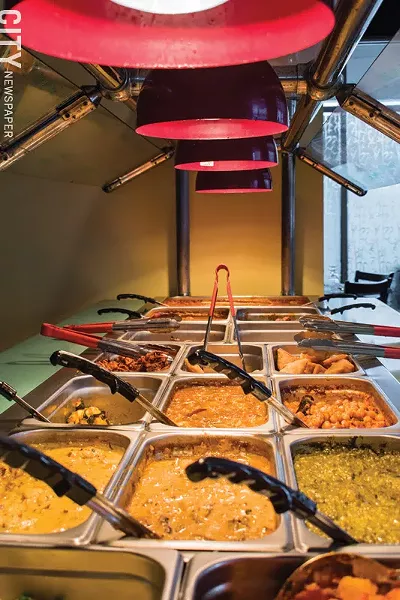 Royal of India's buffet changes items regularly, so a frequent visitor can sample the whole menu. - PHOTO BY JACOB WALSH
