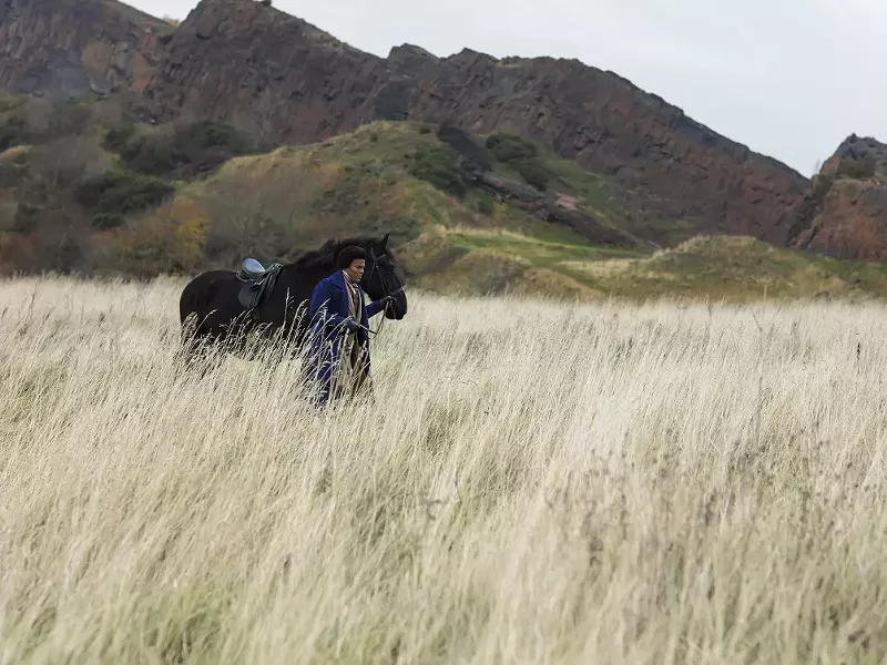 A still from Isaac Julien's film installation, "Lessons of the Hour -- Frederick Douglass." - PHOTO COURTESY THE ARTIST, METRO PICTURES NEW YORK, AND VICTORIA MIRO LONDON/VENICE