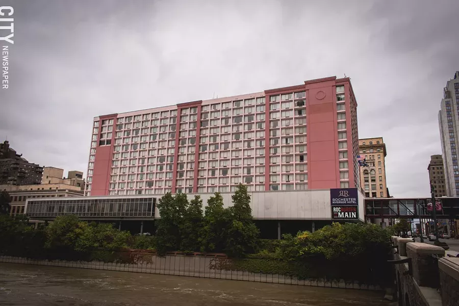 The Radisson Hotel will likely be demolished and replaced with a new hotel. Other uses are still uncertain. - PHOTO BY RYAN WILLIAMSON