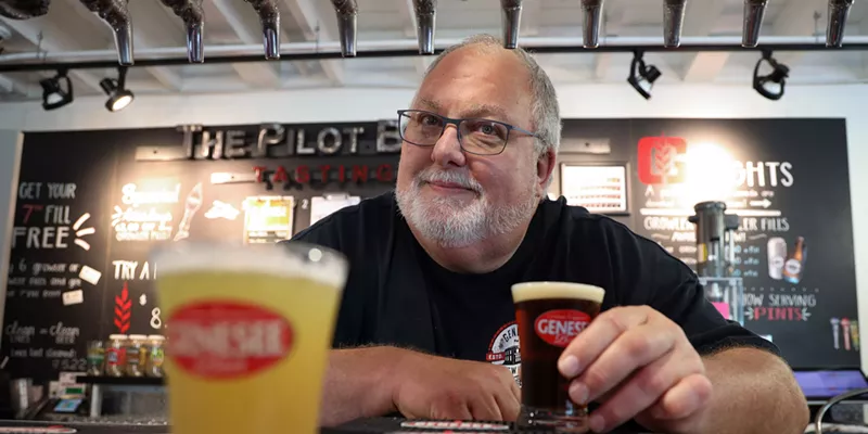 Genesee Pilot Brewmaster Dean Jones.