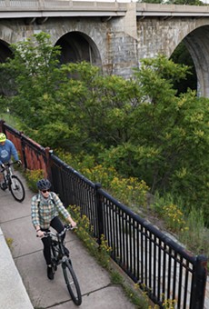 Reconnect Rochester is leading a series of bike rides this summer where they'll show people how to navigate the city by bicycle. The first ride went from Maplewood Park to High Falls along the Genesee River.