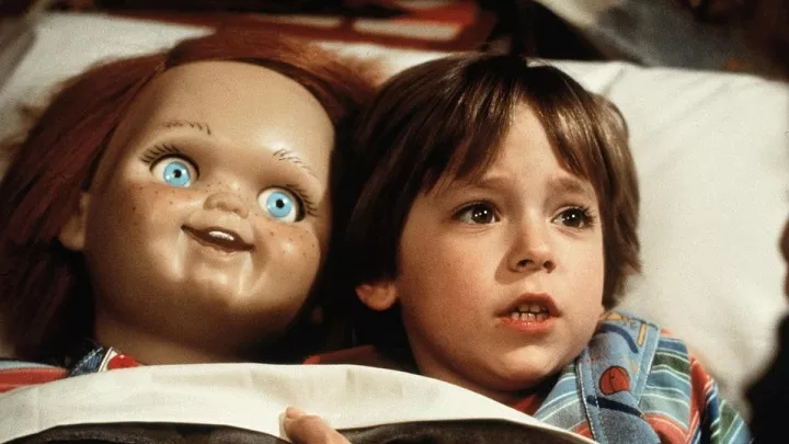 Andy (Alex Vincent) and his "friend till the end,' - Chucky in the original "Child's Play." - PHOTO COURTESY MGM HOME ENTERTAINMENT