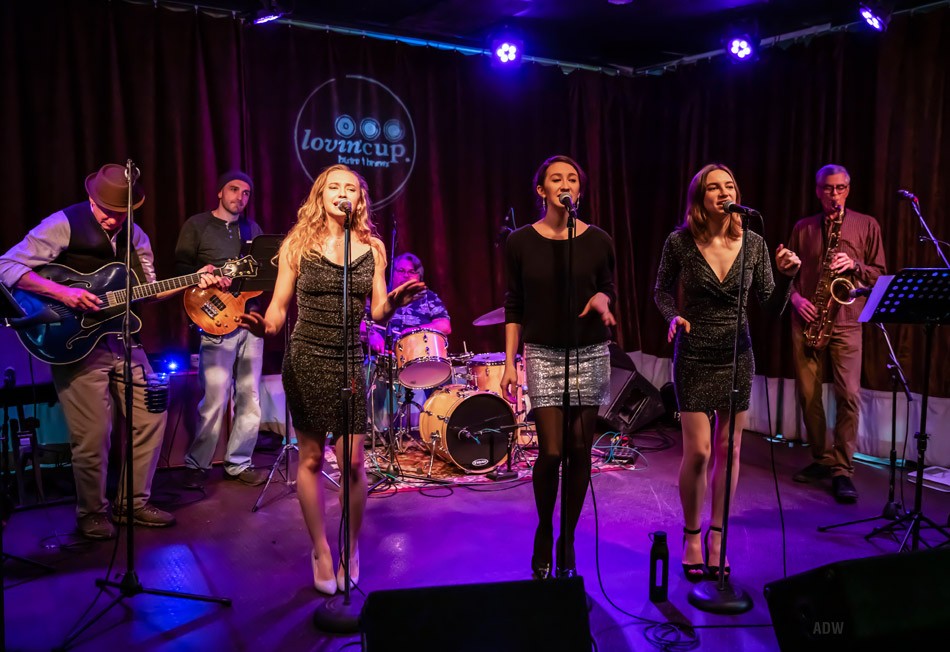 The Cool Club & the Lipker Sisters will bring a combination of swing-jazz covers and original material to Three Heads Brewing on Saturday, July 6. - PHOTO BY AARON WINTERS