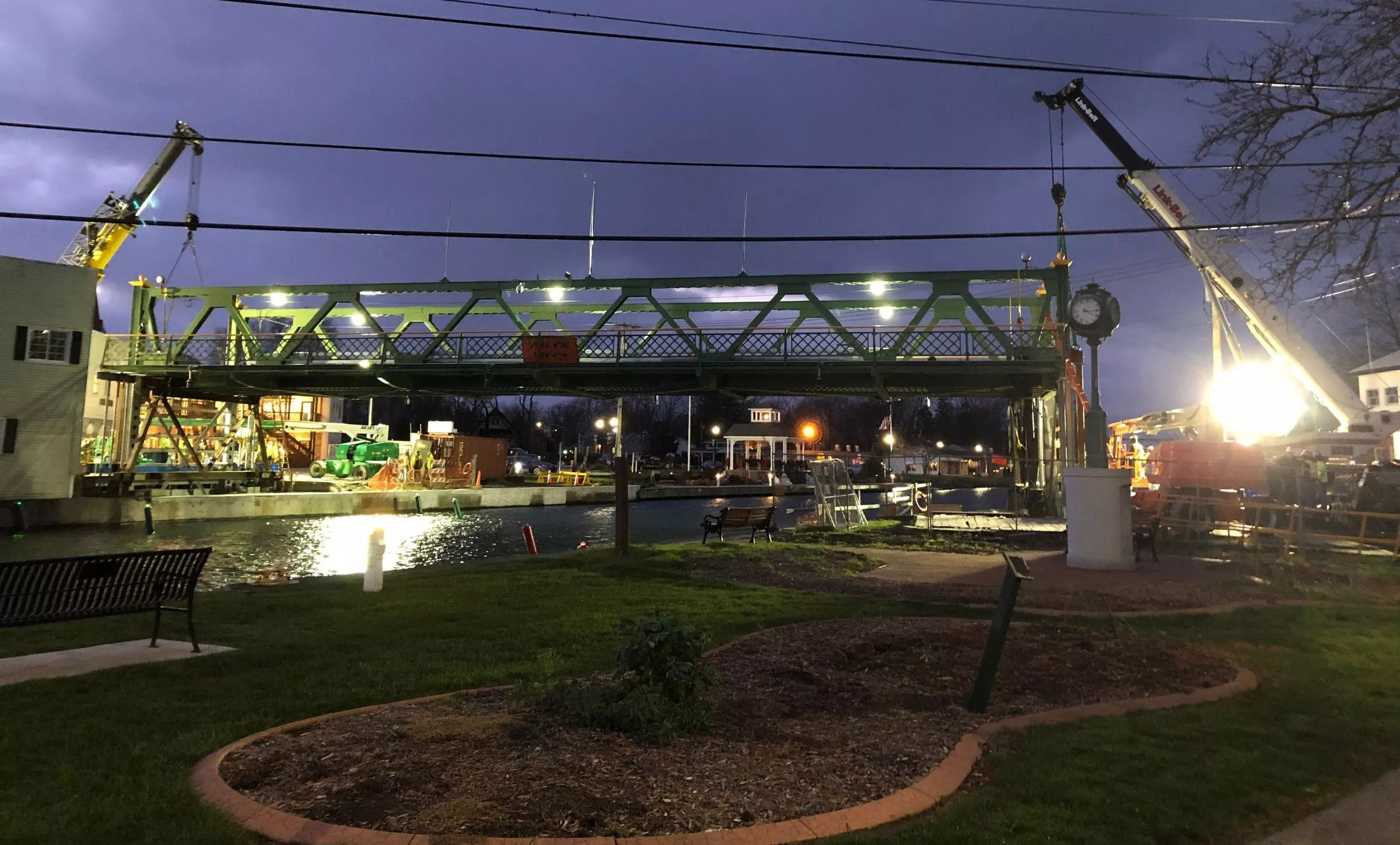 Spencerport lift bridge reopens after major renovations News CITY