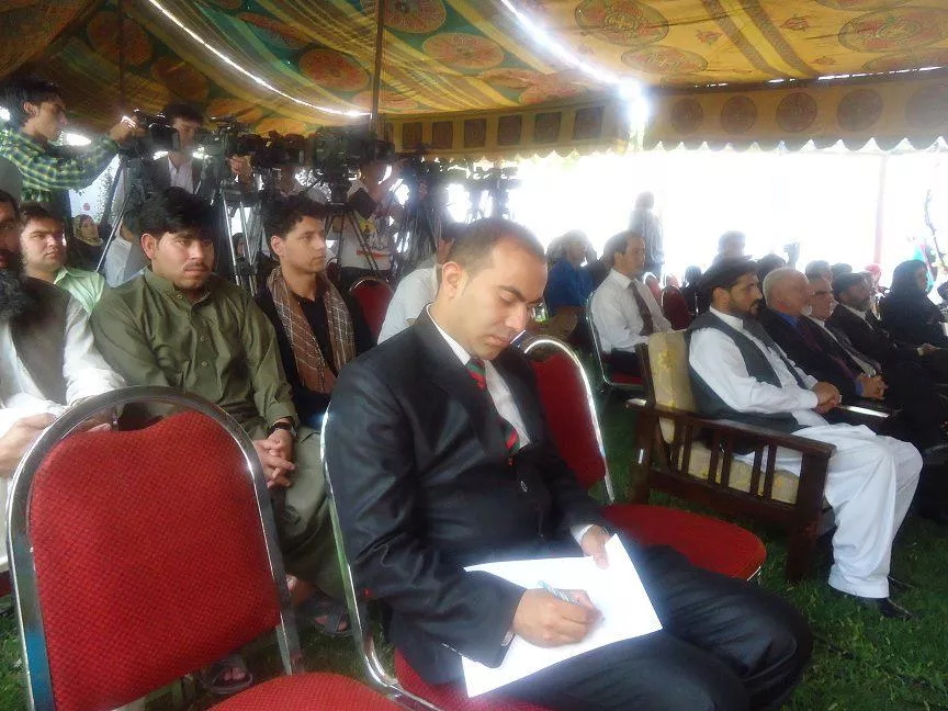 Walid Omid Habibi (center) served as a translator to the U.S. Army in Afghanistan, and is now working to evacuate his family from Kabul. - PHOTO PROVIDED BY WALID OMID HABIBI
