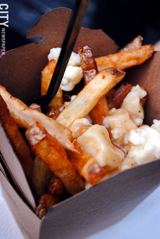 Classic poutine from Le Petite Poutine food truck. - FILE PHOTO