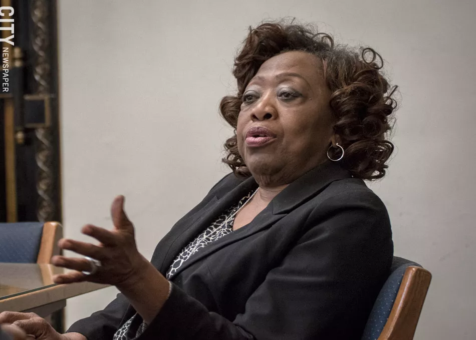 City Council President Loretta Scott: Council has tried to take the proposal created by the activists and adopt as much of it as possible. - PHOTO BY RYAN WILLIAMSON