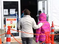 State-FEMA mass vaccination site opens at old Kodak Hawkeye building