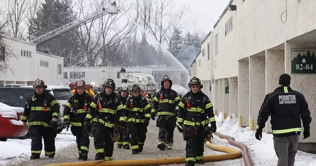 Fire tears through Pines of Perinton, displaces scores of residents - Vimarsana News