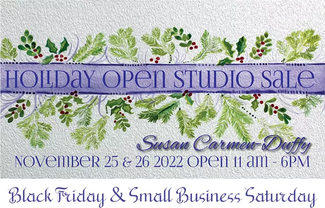 Holiday Open Studio Sale - Vimarsana News