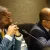Superintendent Terry Dade and school board President Van White listen to speakers during a board meeting. Superintendent Terry Dade and school board President Van White listen to speakers during a board meeting.