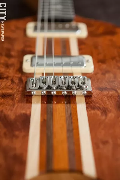Work of Greg Bogoshian - PHOTO BY JOHN SCHLIA