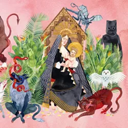 Cover for Father John Misty's I Love You, Honeybear - COURTESY