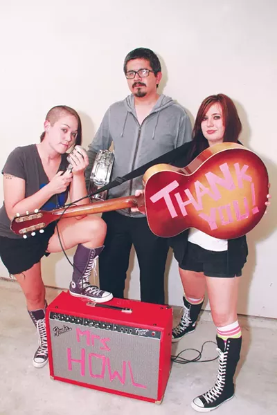 Chelsea, Alfonso, and Laurel — Mrs. Howl wants you hungry and thirsty. - CRESPIN MEDINA
