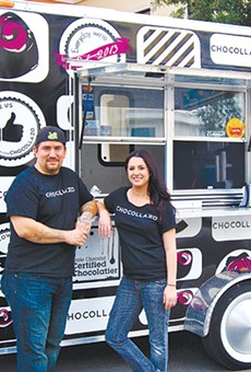 Chocollazo gets in gear for Eat St. appearance