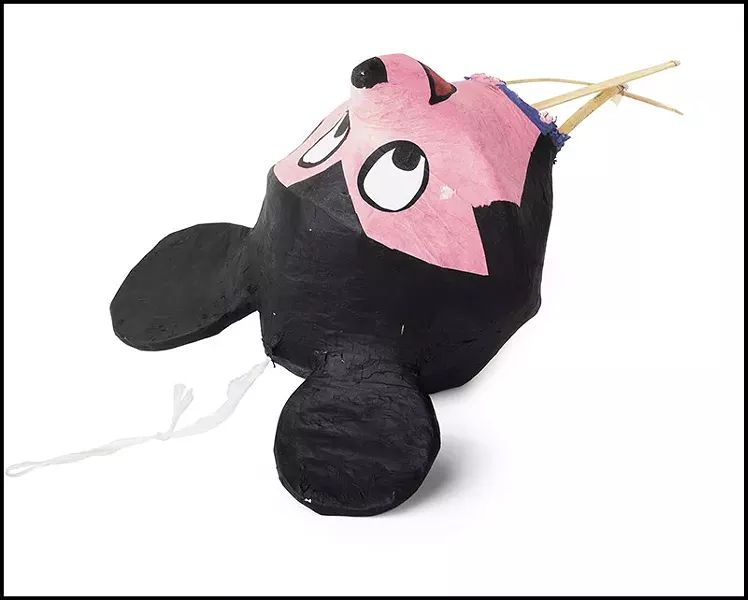 Chuck Ramirez, "Pinata Series: Alex" - COURTESY