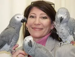 Dr. Irene Pepperburg and friends