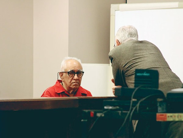 Frank Navarijo, 74, at a court hearing to re-examine his case in November, 2012. - MICHAEL BARAJAS